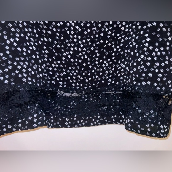 Mudd Black Polka Dot Tank Top - Picture 2 of 3